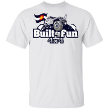 Built4Fun grey G500B Gildan Youth 5.3 oz 100% Cotton T-Shirt