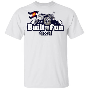 Built4Fun grey G500B Gildan Youth 5.3 oz 100% Cotton T-Shirt
