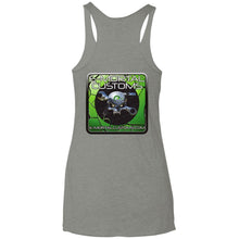 E-Mortal 2-sided print NL6733 Next Level Ladies' Triblend Racerback Tank