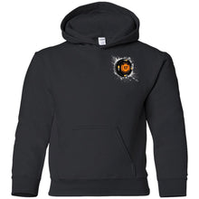 Black 17 2-sided print G185B Gildan Youth Pullover Hoodie