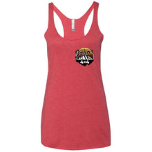 John's 4x4 2-sided print NL6733 Next Level Ladies' Triblend Racerback Tank