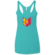 Wicked Jeeps NM NL6733 Next Level Ladies' Triblend Racerback Tank