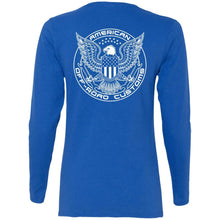 AmericanOffroadCustoms Horizontal white G540L Ladies' Cotton LS T-Shirt