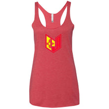 Wicked Jeeps NM NL6733 Next Level Ladies' Triblend Racerback Tank