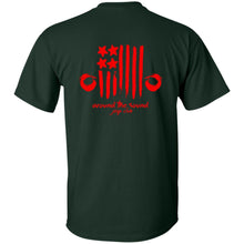 ASJC 2-sided print with Freedom flag on back G200 Gildan Ultra Cotton T-Shirt