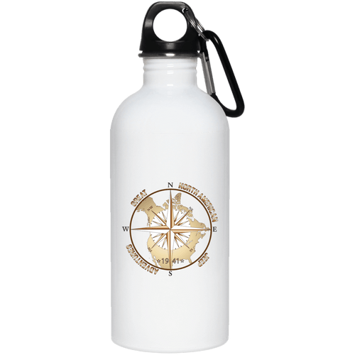 GNAJA 23663 20 oz. Stainless Steel Water Bottle