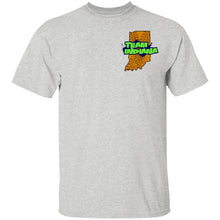 B&BM Team Indiana front 2-sided print G500B Gildan Youth 5.3 oz 100% Cotton T-Shirt
