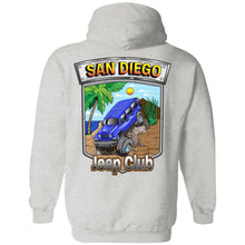 San Diego jeep club 2-sided print G185 Gildan Pullover Hoodie 8 oz.