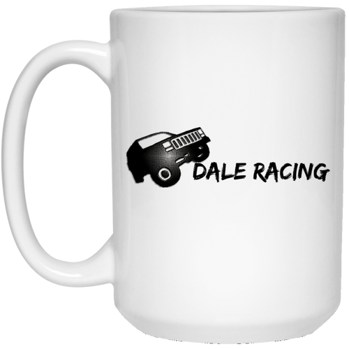 Dale Racing 21504 15 oz. White Mug