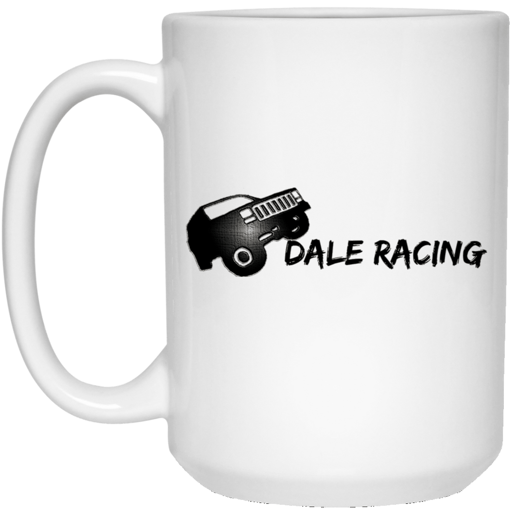 Dale Racing 21504 15 oz. White Mug