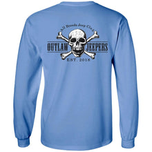 Outlaw Jeepers 2-sided print G240 LS Ultra Cotton T-Shirt