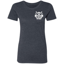 Work Hard Wheel Harder 2-sided print NL6710 Ladies' Triblend T-Shirt