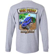 San Diego jeep club 2-sided print 2-sided print G240 Gildan LS Ultra Cotton T-Shirt