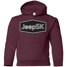 JEEP SK G185B Gildan Youth Pullover Hoodie