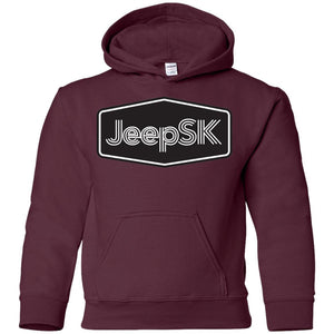 JEEP SK G185B Gildan Youth Pullover Hoodie