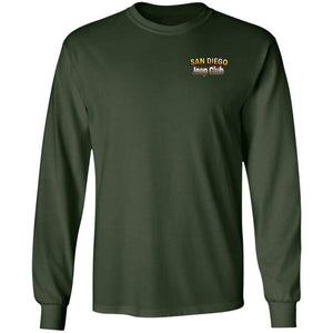 San Diego jeep club 2-sided print 2-sided print G240 Gildan LS Ultra Cotton T-Shirt