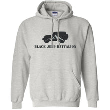 Black Jeep Battalion G185 Gildan Pullover Hoodie 8 oz.