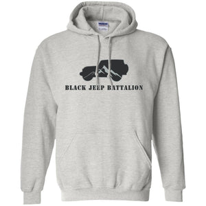 Black Jeep Battalion G185 Gildan Pullover Hoodie 8 oz.