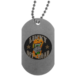 Lucky 7 Offroad UN4004 Silver Dog Tag