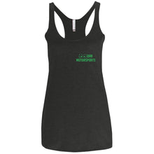 Moab Motorsports 2-sided print w/Trailmater back NL6733 Next Level Ladies' Triblend Racerback Tank