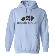Black Jeep Battalion G185 Gildan Pullover Hoodie 8 oz.