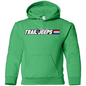 Trail Jeeps G185B Gildan Youth Pullover Hoodie