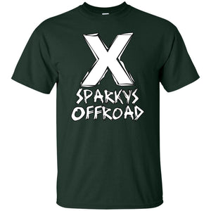 Sparky's Offroad white logo G200 Gildan Ultra Cotton T-Shirt