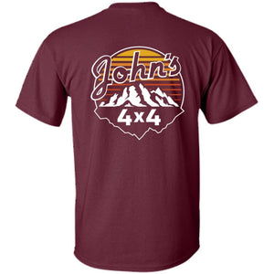 John's 4x4 2-sided print G200B Gildan Youth Ultra Cotton T-Shirt