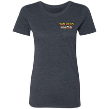 San Diego jeep club 2-sided print NL6710 Ladies' Triblend T-Shirt