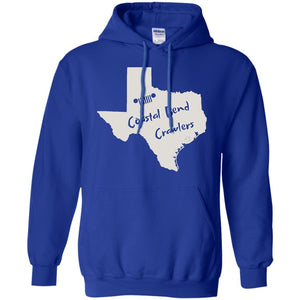 Coastal Bend Crawlers light logo G185 Gildan Pullover Hoodie 8 oz.