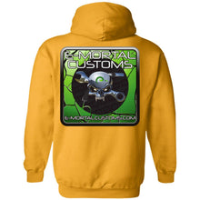 E-Mortal 2-sided print G185 Gildan Pullover Hoodie 8 oz.