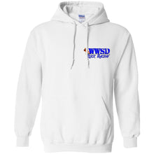 WWSD 2-sided w/ Team Indiana back G185 Gildan Pullover Hoodie 8 oz.