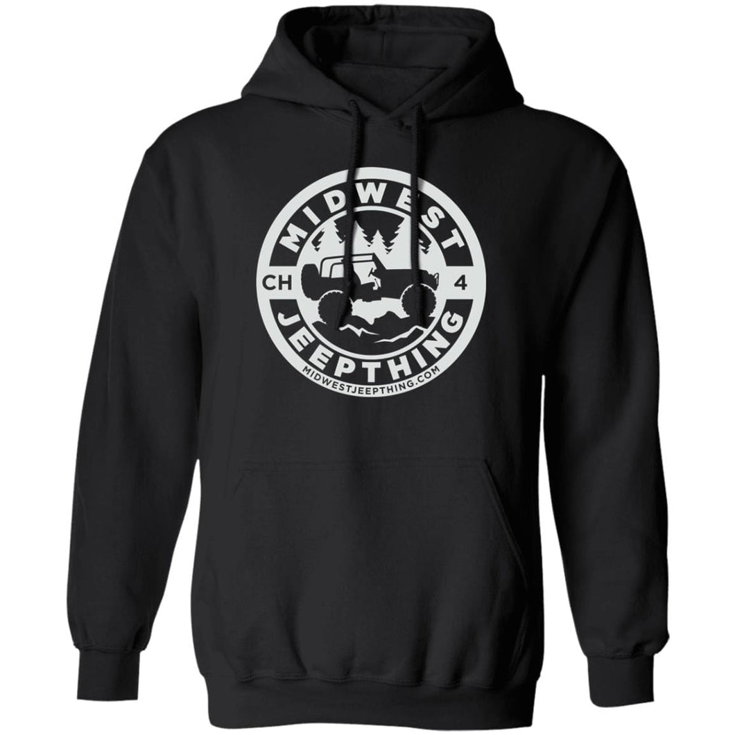 MWJT CH white logo G185 Pullover Hoodie