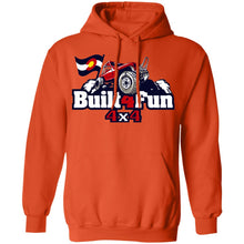 Built4Fun red G185 Gildan Pullover Hoodie 8 oz.