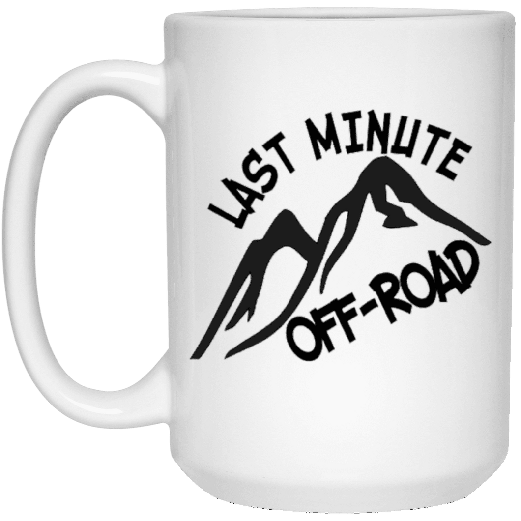 Last Minute Offroad 21504 15 oz. White Mug