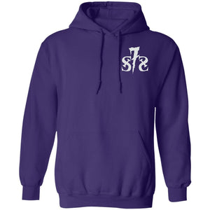 S7S white logo You Can't Wheel With Us 2-sided print Z66 Pullover Hoodie