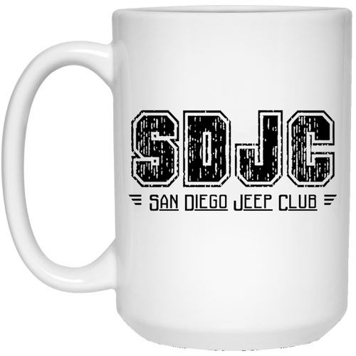 SDJC 21504 15 oz. White Mug