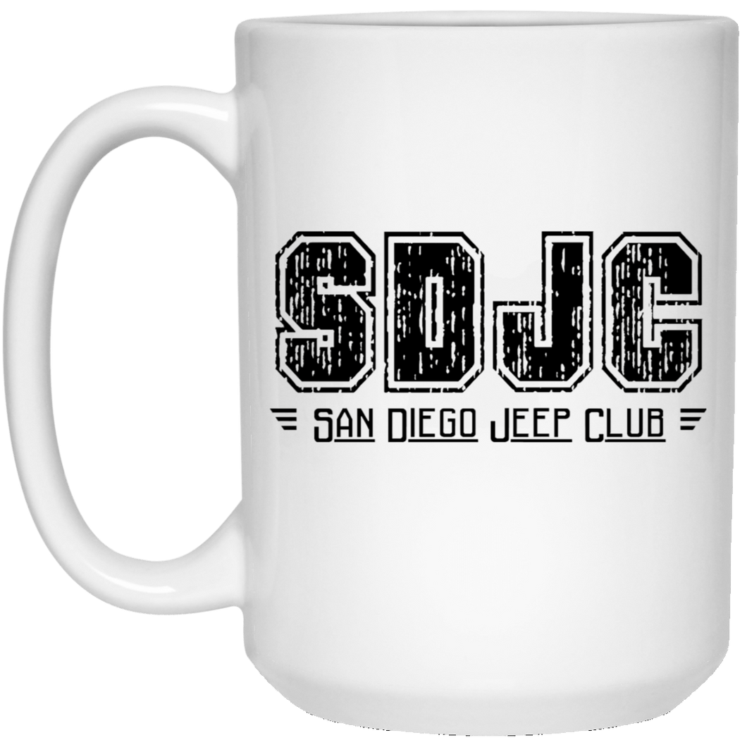 SDJC 21504 15 oz. White Mug