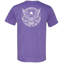 AORC Vertical white 2-sided print 982 Men's Printed V-Neck T-Shirt