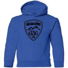 Heights 4x4 crest G185B Gildan Youth Pullover Hoodie