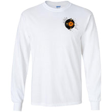 Black 17 2-sided print G240B Gildan Youth LS T-Shirt