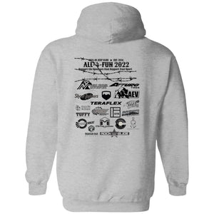 ALL-4-FUN 2022 2-sided print Z66x Pullover Hoodie