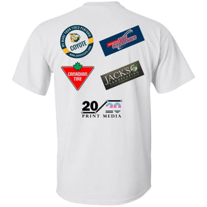 Dale Racing 2-sided print G200 Gildan Ultra Cotton T-Shirt
