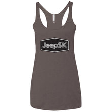 JEEP SK NL6733 Next Level Ladies' Triblend Racerback Tank