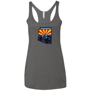 AZ Westside Wheelers NL6733 Next Level Ladies' Triblend Racerback Tank