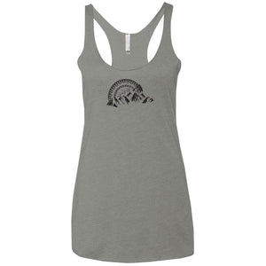 Rockland Rock Crawlers NL6733 Next Level Ladies' Triblend Racerback Tank