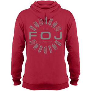 FOJ 2-sided print PC78H Port & Co. Core Fleece Pullover Hoodie
