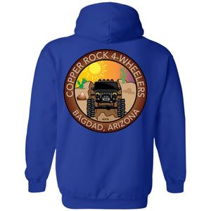 Copper Rock 4-Wheelers 2-sided print Z66 Pullover Hoodie