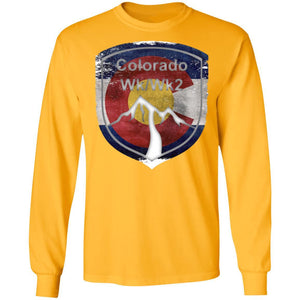 Colorado WKs G240 Gildan LS Ultra Cotton T-Shirt