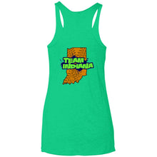 WWSD 2-sided w/ Team Indiana back NL6733 Next Level Ladies' Triblend Racerback Tank